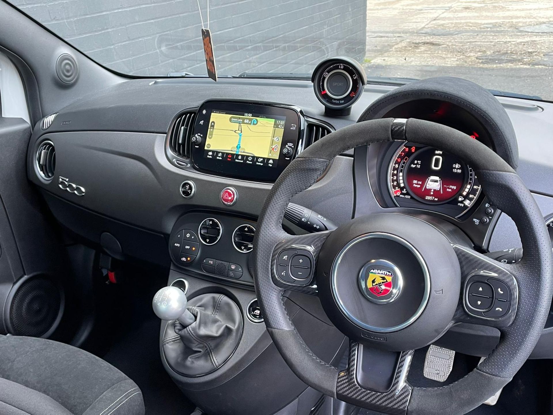 2022 ABARTH 595 COMPETIZIONE GREY HATCHBACK *PLUS VAT* - Image 10 of 20