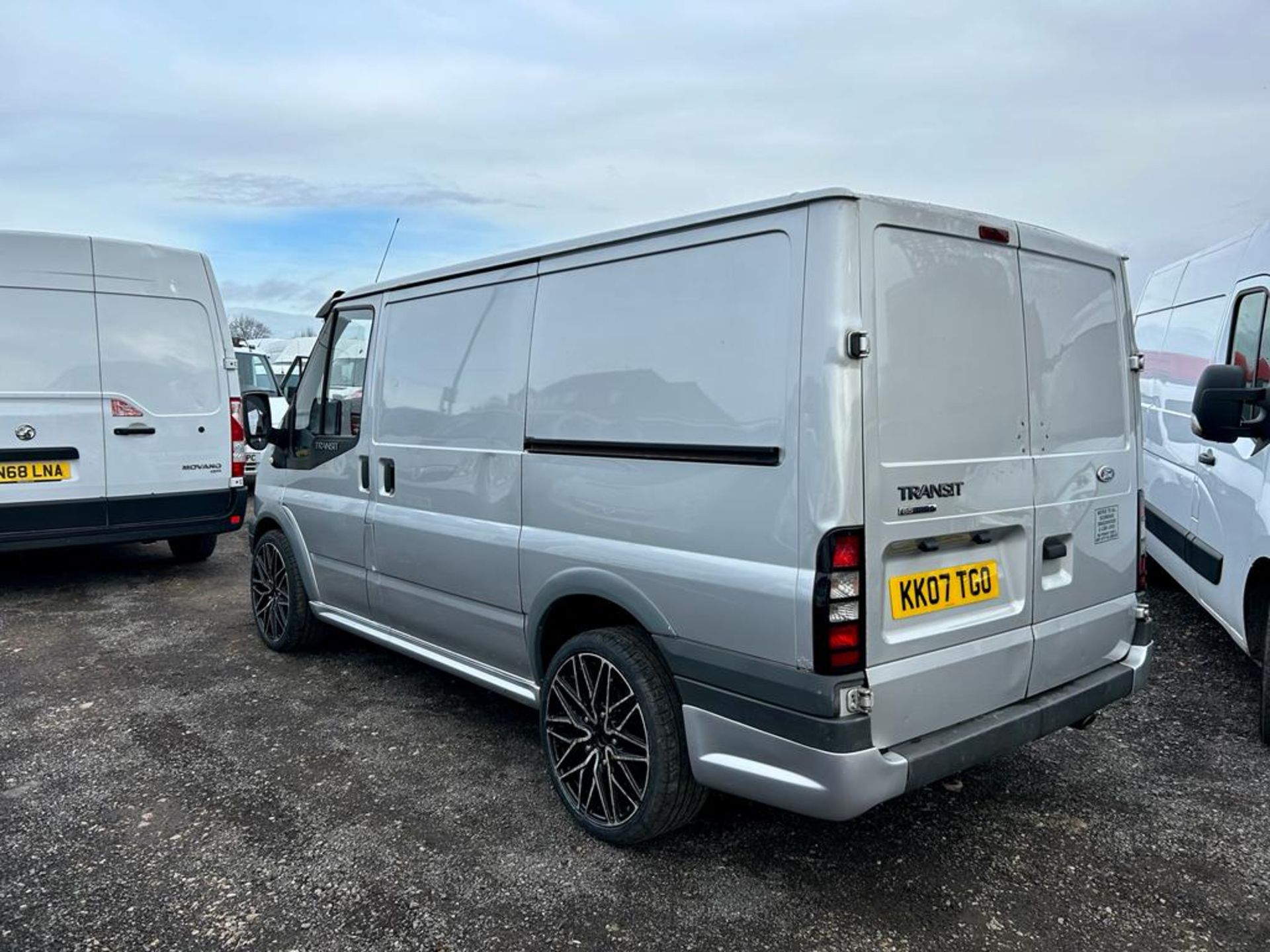 2007 FORD TRANSIT 85 T260S FWD SILVER PANEL VAN *NO VAT* - Image 3 of 11