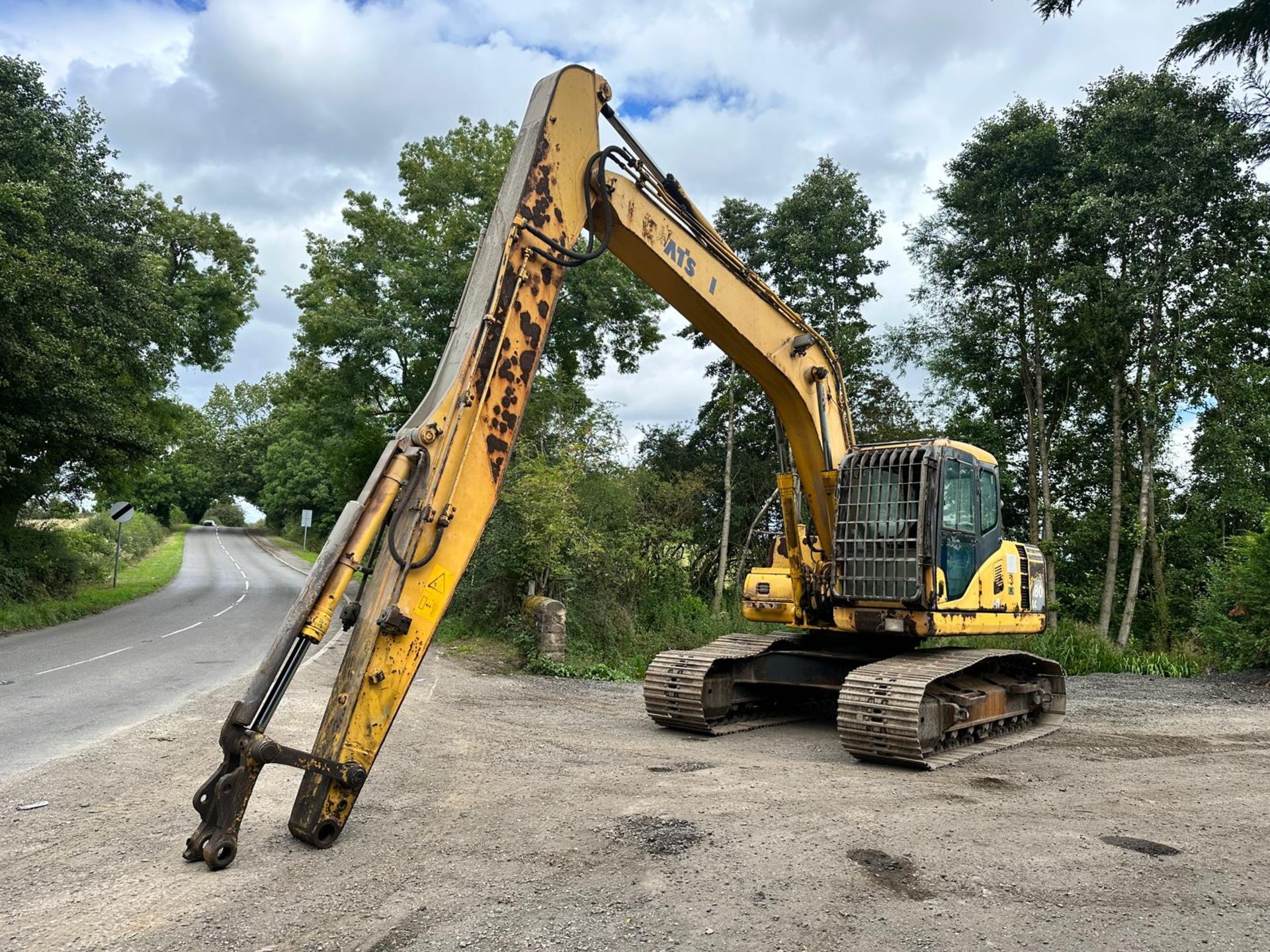 2007 KOMATSU PC170LC-8 LONG REACH EXCAVATOR *PLUS VAT* - Image 3 of 28