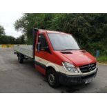 2009/09 REG MERCEDES SPRINTER 311 CDI LWB 2.2 DIESEL DROPSIDE, SHOWING 1 FORMER KEEPER *NO VAT*