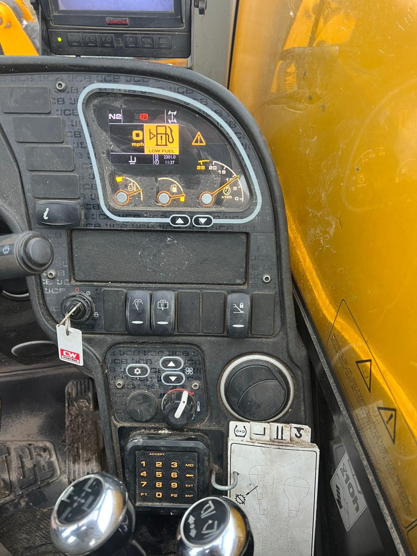 2018 JCB 535-125 Hi Viz Turbo Powershift Telehandler, Fork Positioner - VERY LOW HOURS *PLUS VAT* - Image 22 of 26