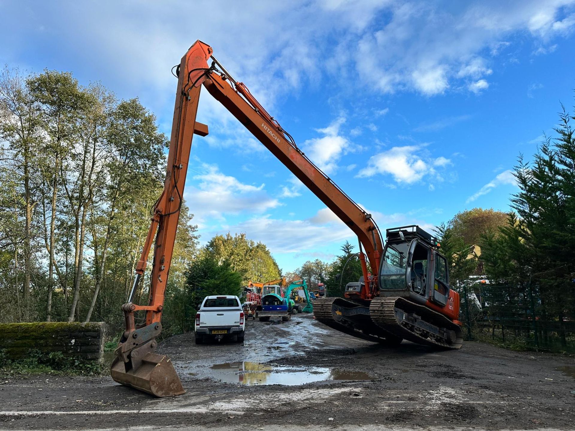 2006 HITACHI ZX130LCN LONG REACH EXCAVATOR *PLUS VAT* - Image 4 of 29