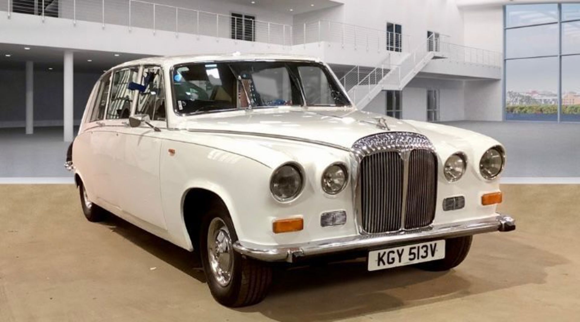 1980 DAIMLER LIMOUSINE AUTO WHITE LIMOUSINE *NO VAT*