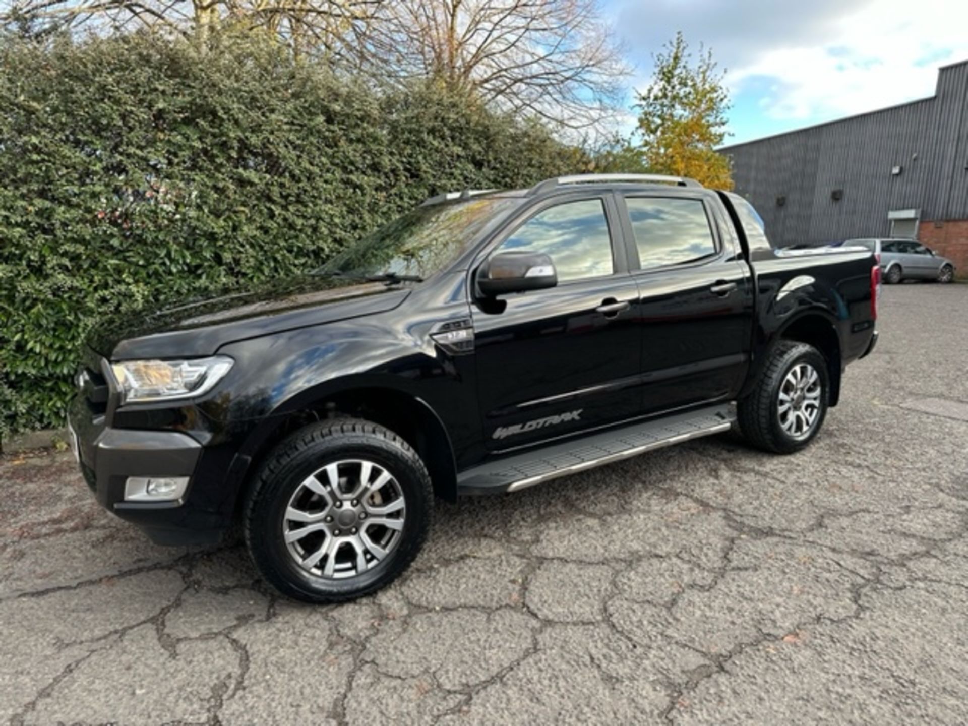 2019 FORD RANGER WILDTRAK 4X4 DCB TDCI A BLACK PICKUP *PLUS VAT* - Image 3 of 18