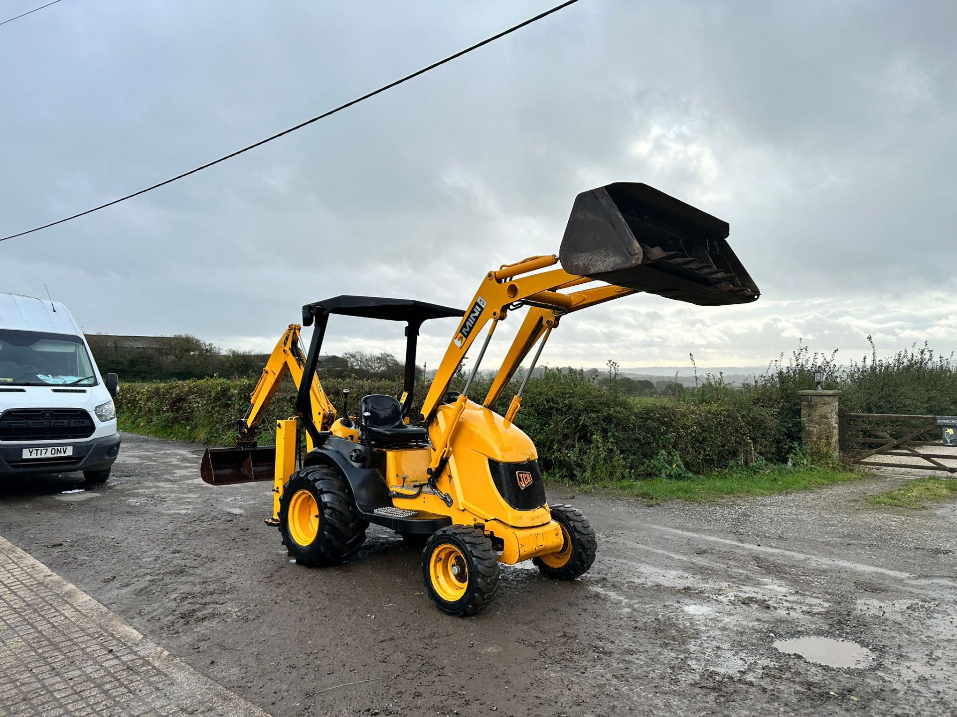 JCB MINI CX DIESEL FRONT LOADER BACKHOE *PLUS VAT* - Image 12 of 24