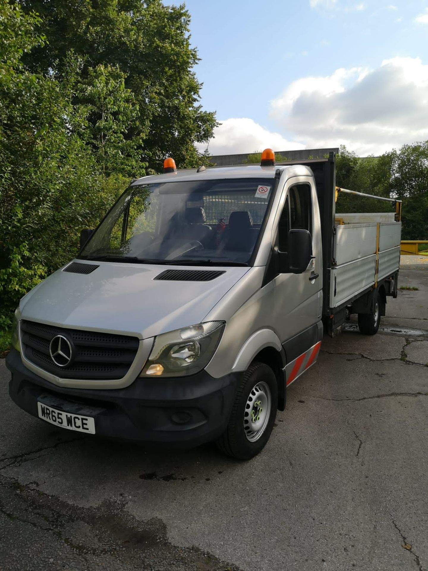 2016 MERCEDES-BENZ SPRINTER 313 CDI SILVER CHASSIS CAB *NO VAT* - Image 9 of 15
