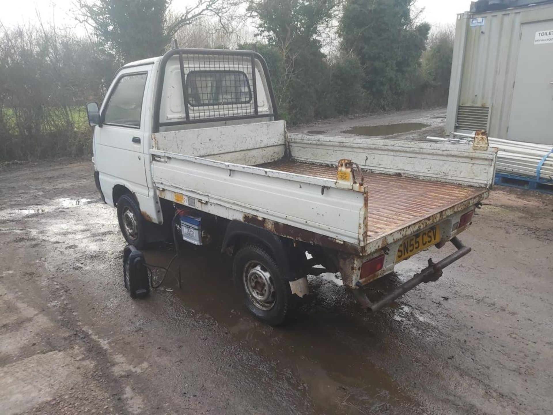 2005 PIAGGIO PORTER WHITE PICK UP TIPPER *NO VAT* - Image 5 of 14