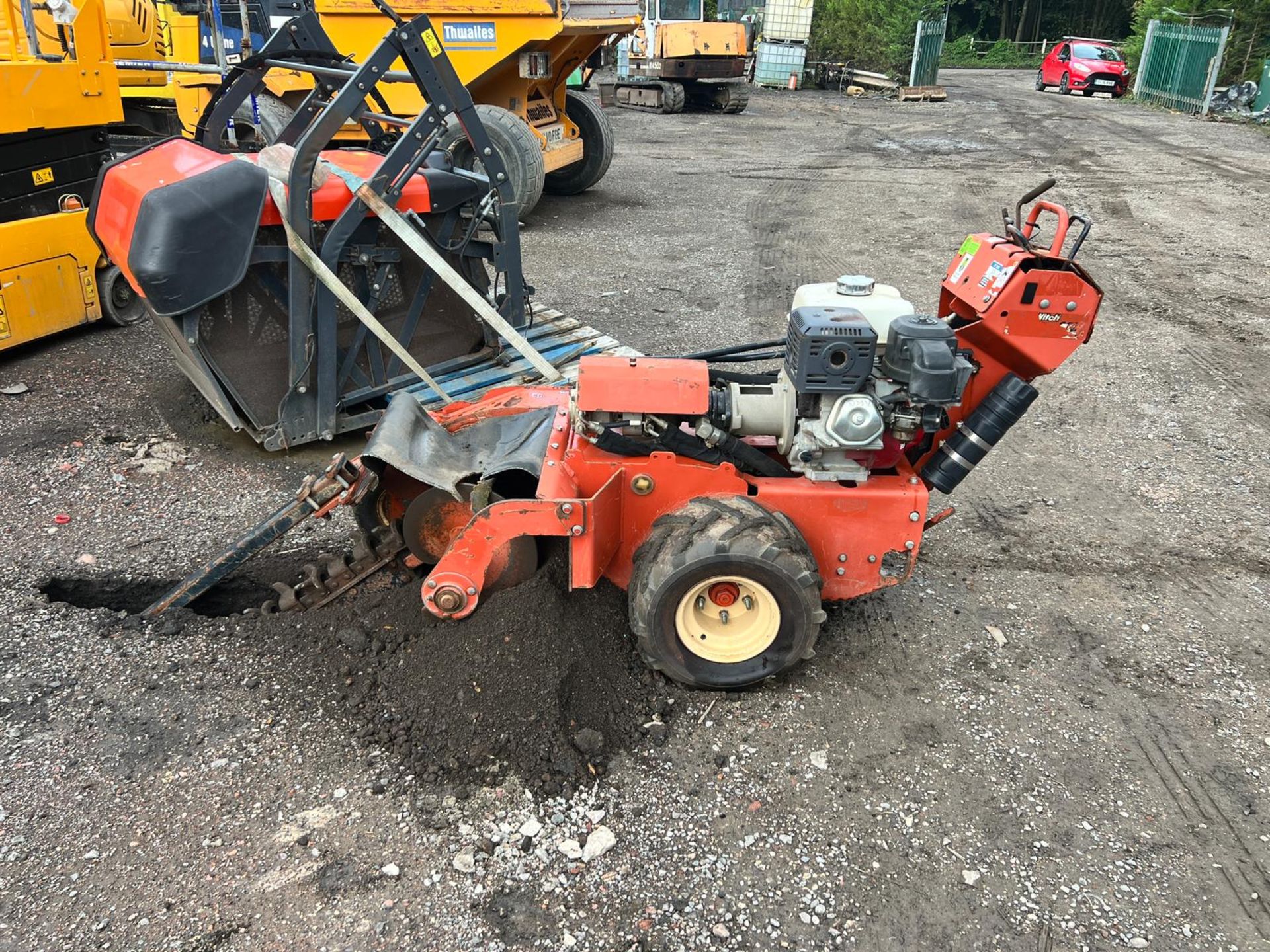 Ditch Witch RT10 Walk Behind Pedestrian Trencher *PLUS VAT* - Image 4 of 13
