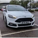 2015 FORD FOCUS ST-2 TDCI WHITE HATCHBACK *PLUS VAT*