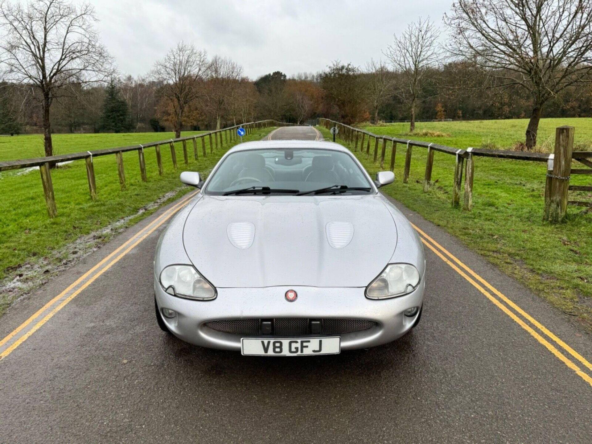 2002 JAGUAR XKR AUTO GREY CAR *NO VAT* - Image 2 of 12