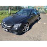 2013 MERCEDES-BENZ CLS350 CDI AMG BLUE-CY SPORT A BLACK COUPE *NO VAT*