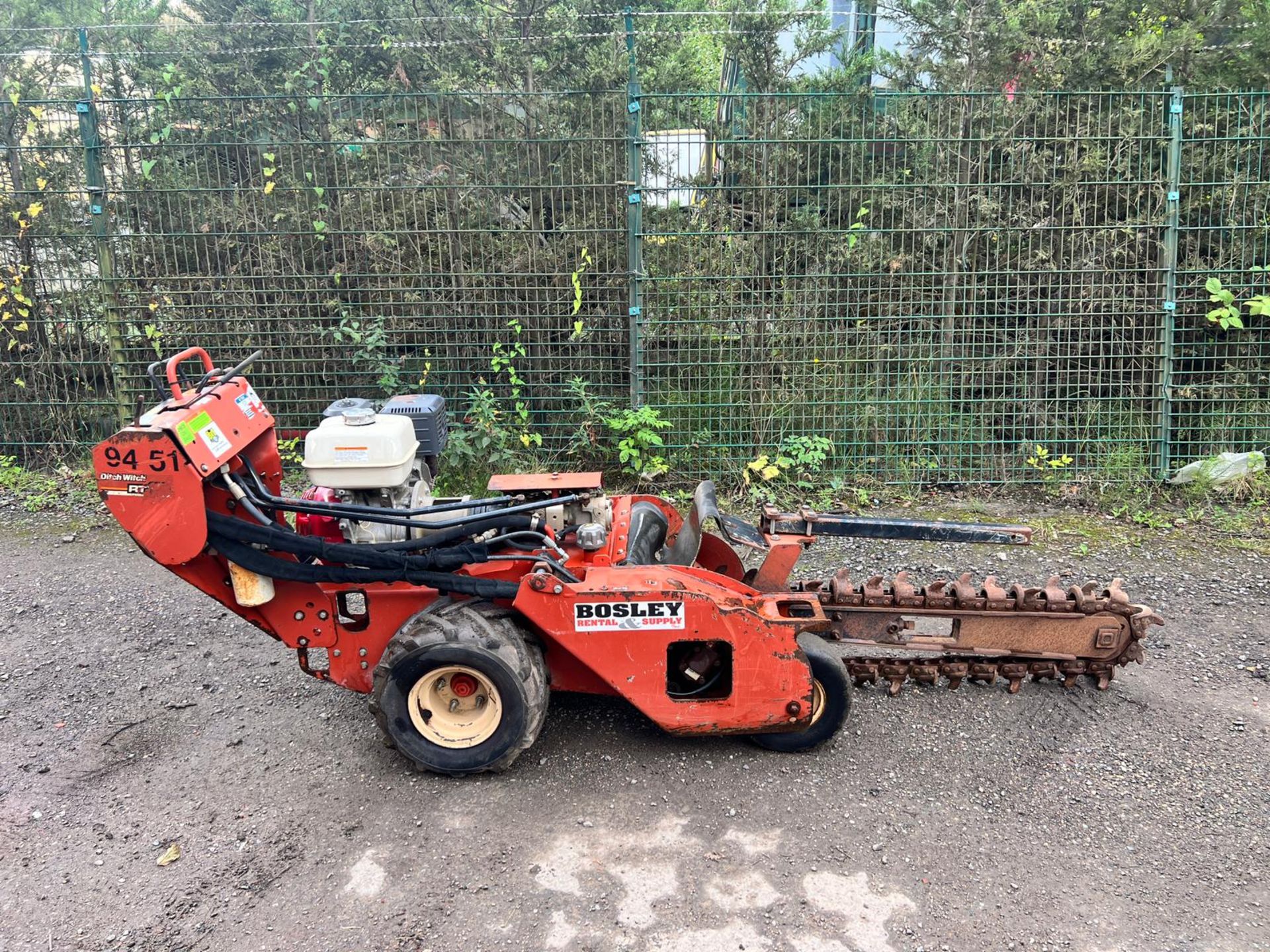 Ditch Witch RT10 Walk Behind Pedestrian Trencher *PLUS VAT* - Image 2 of 13