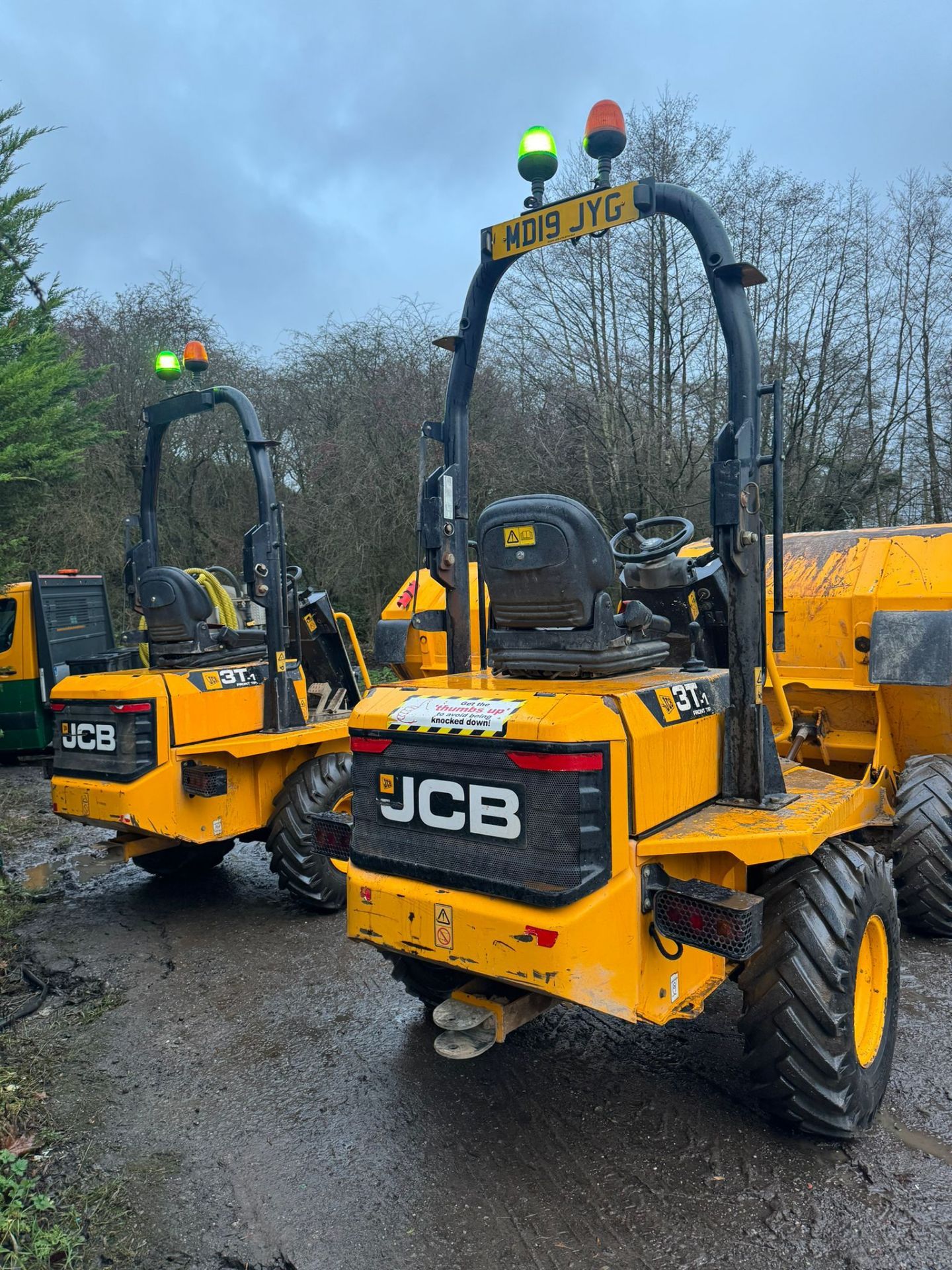 2019 JCB 3T-1 FRONT TIP 3 TON DUMPER *PLUS VAT* - Image 9 of 15