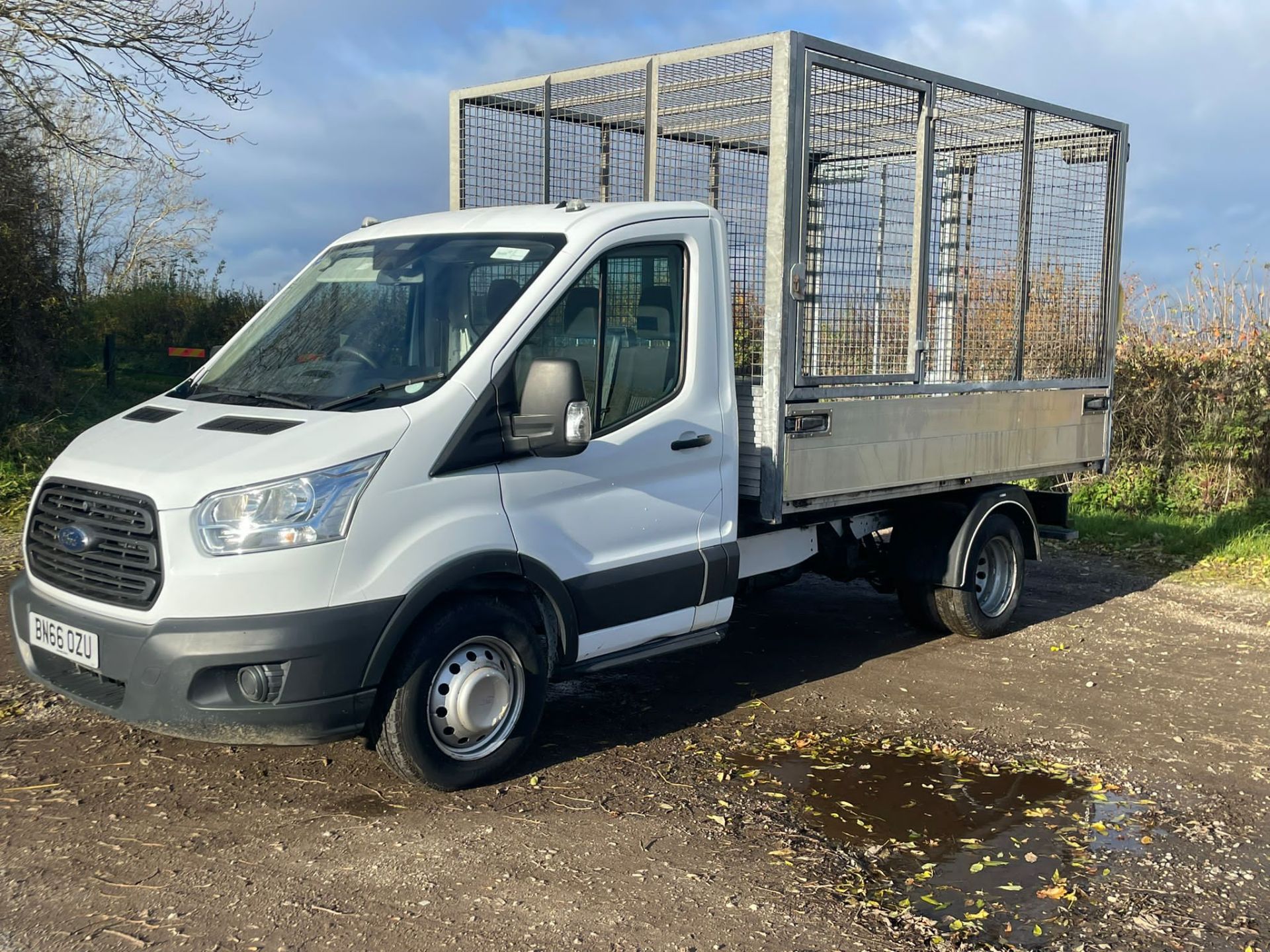 2016 FORD TRANSIT 350 WHITE CHASSIS CAB *PLUS VAT* - Image 5 of 12