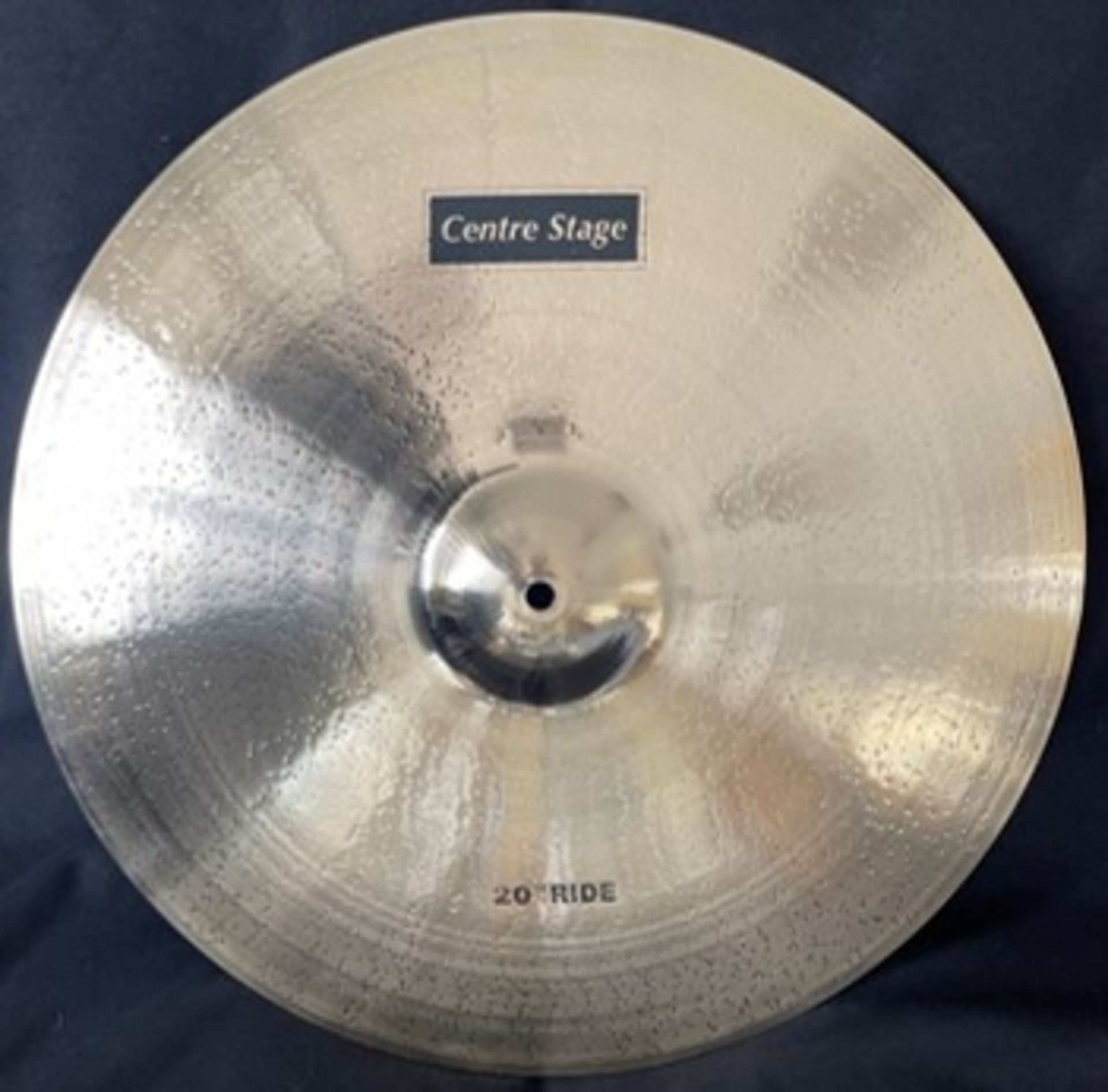 CS 18" Crash and 20" Ride cymbals - Image 2 of 2