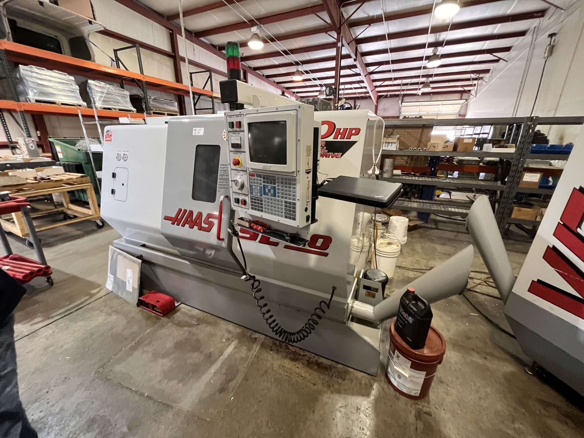 Haas SL-20T CNC Turning Center, New 1999, Tailstock, 3-Jaw Chuck, Tool Setter, 12 Position Turret