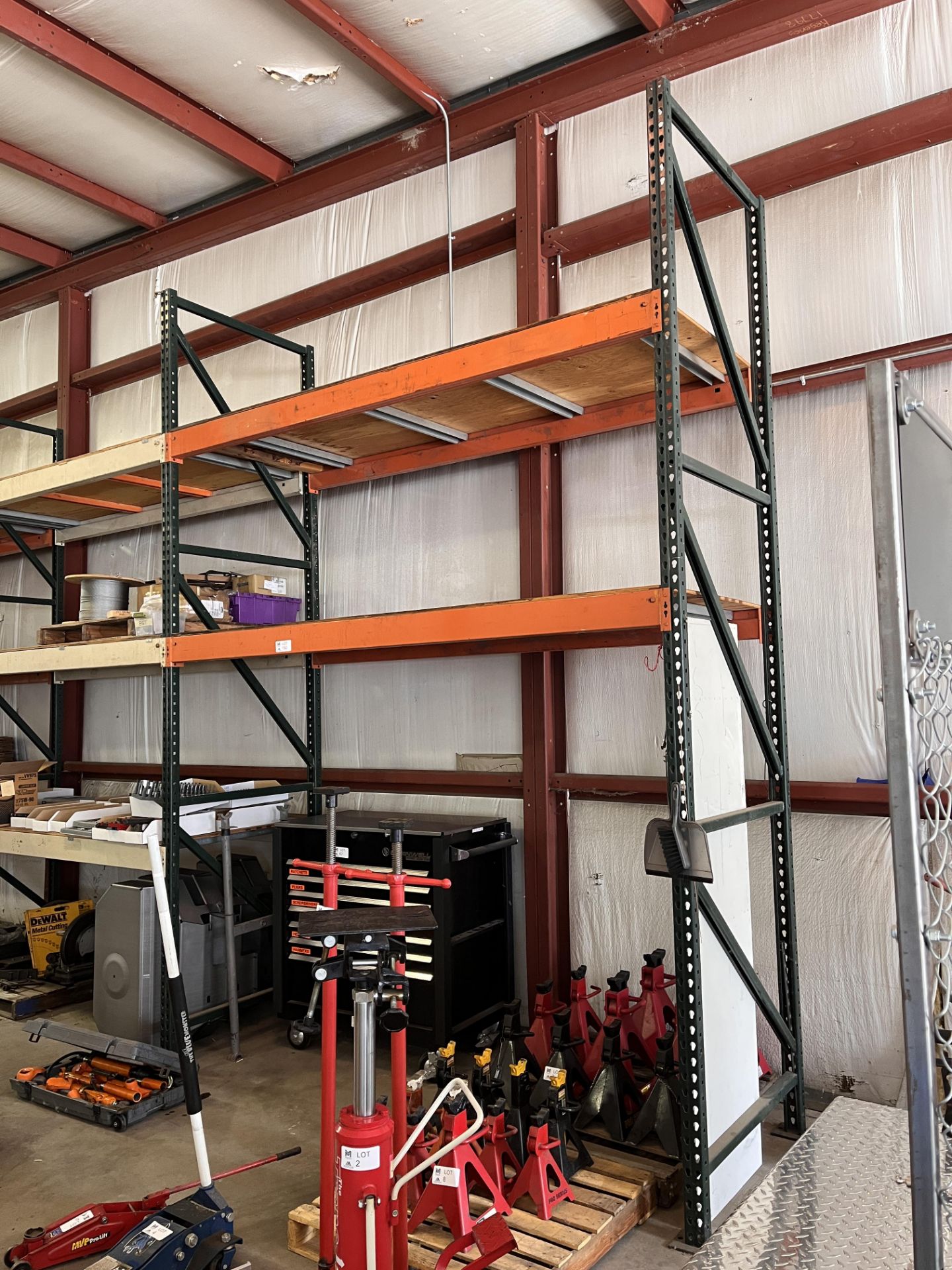 Pallet Racking, 12'H x 4' All 4 SECTIONS Included - Image 5 of 5