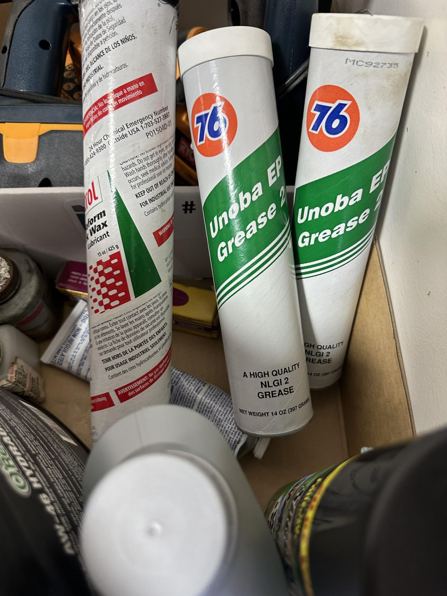 Misc. Greese, Hydraulic Fluid, Etc - Image 3 of 3