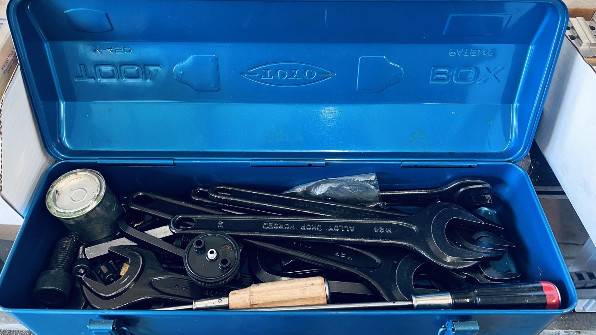 Blue Toolbox and Tools