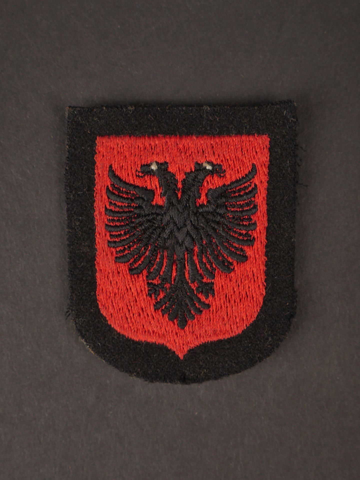 Insigne SS Albanais. Albanian SS insignia.