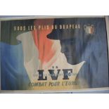 Affiche LVF. LVF poster. 