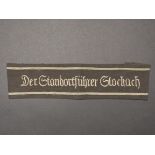 Brassard Der Standortfuhrer. Der Standortfuhrer armband. 