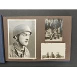 Album photo parachutiste. Paratrooper photo album. 