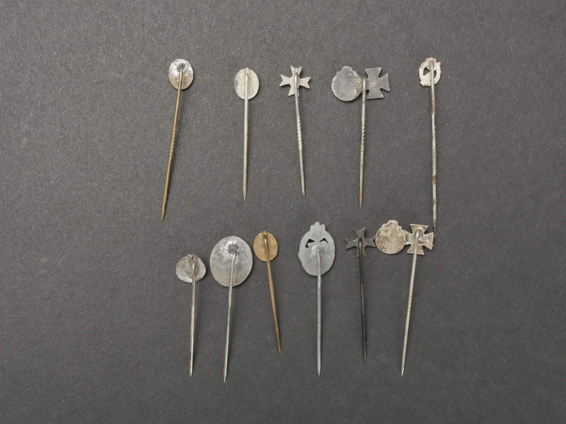 Epingles  a cravate allemande. German tie pins. - Image 5 of 5