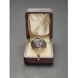 Bague parachutiste allemand. German paratrooper ring.