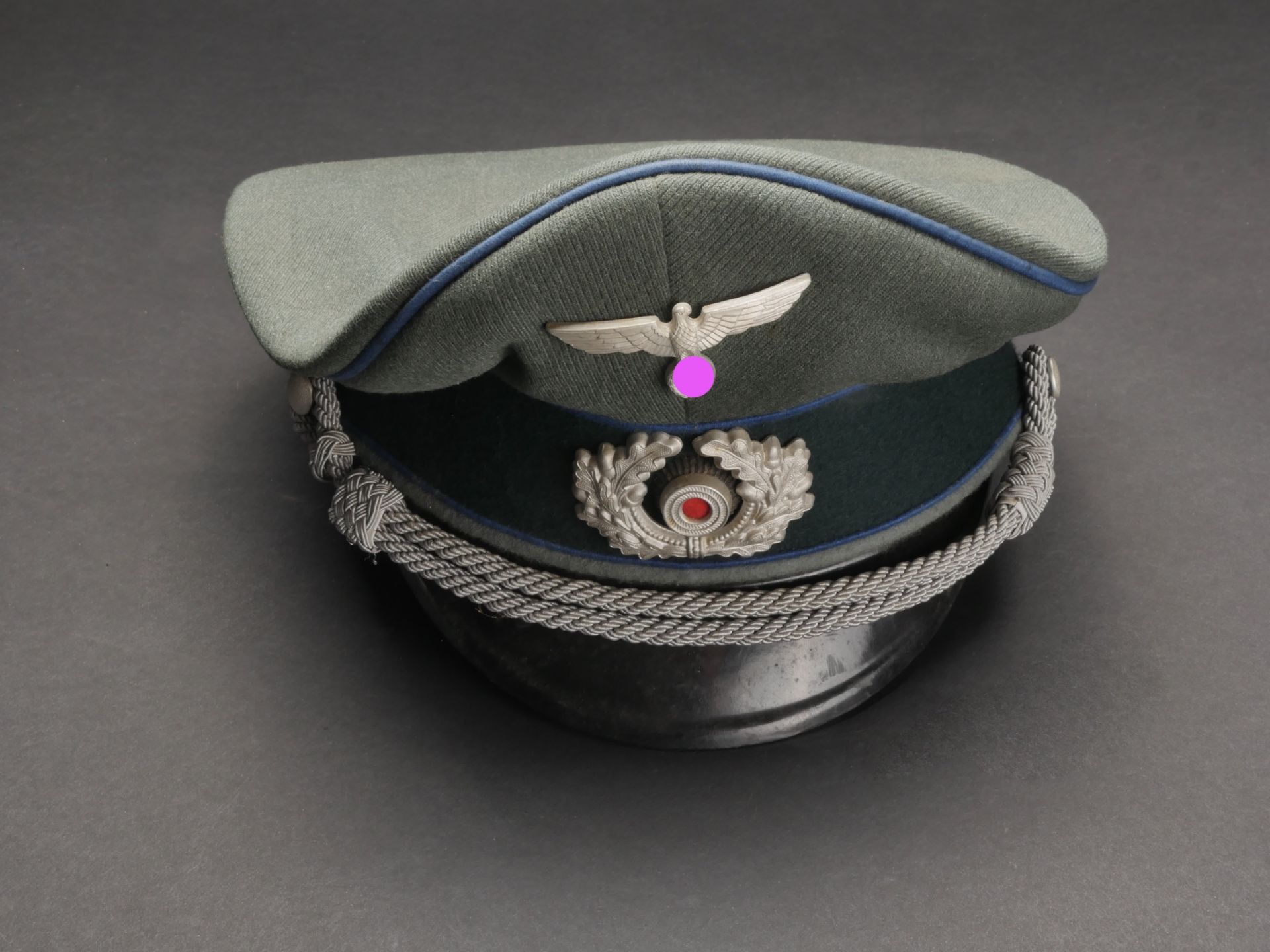 Casquette officier medecin. German officer cap