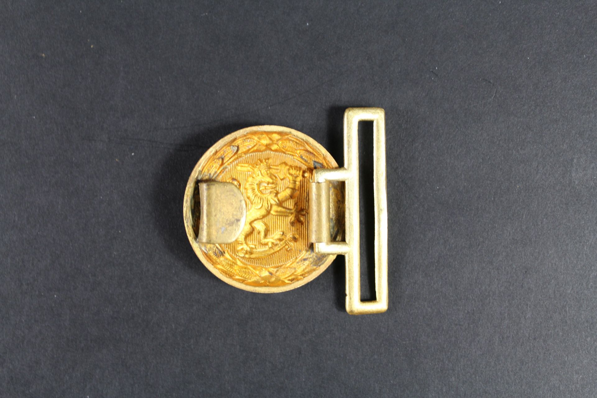 Boucle forestier bavarois. Bayern forestry belt buckle.  - Image 2 of 2