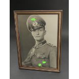 Portrait d un sous-officier allemand. Portrait of a German NCO.