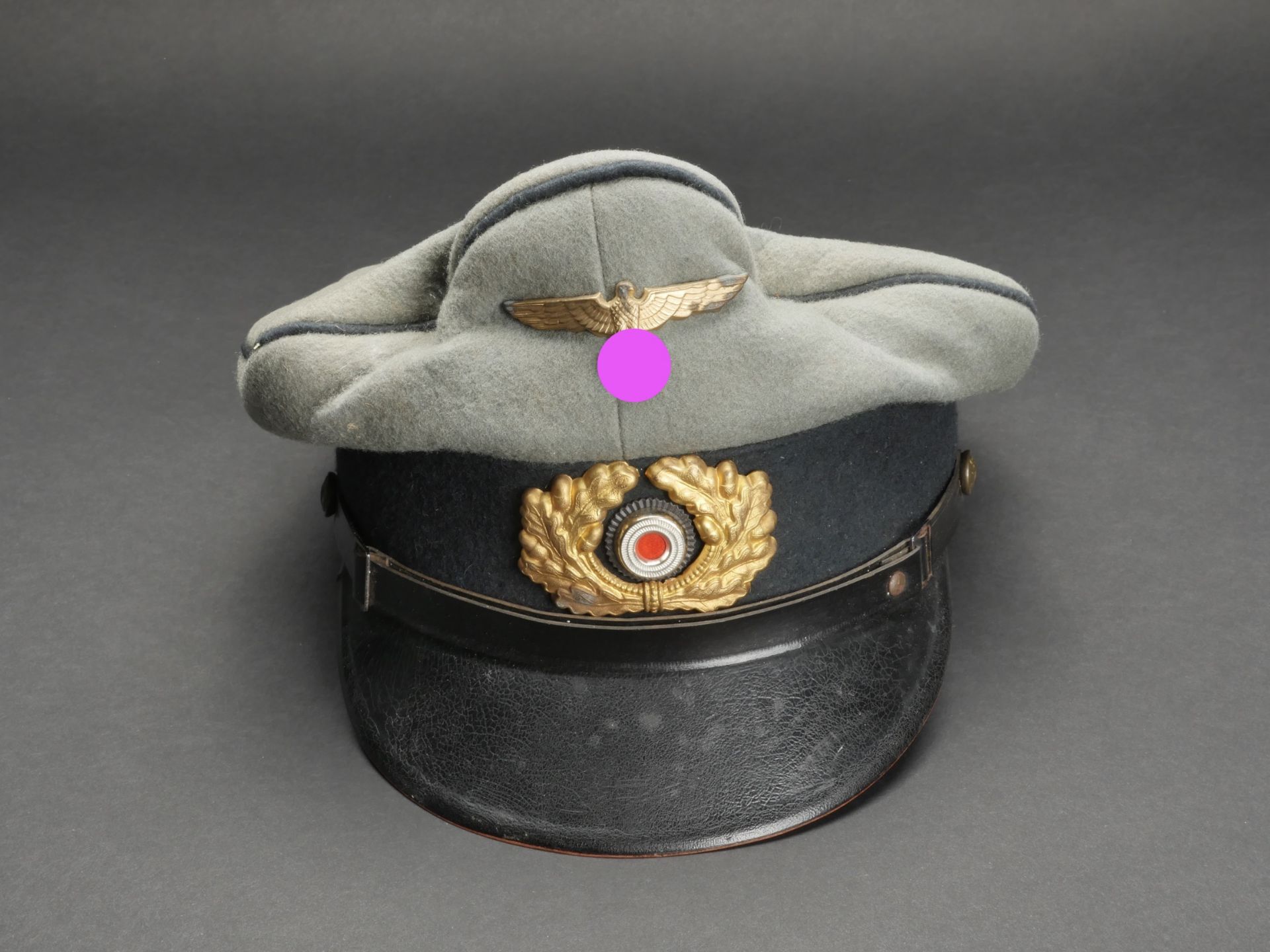 Casquette artillerie cotiere. Coastal artillery cap.