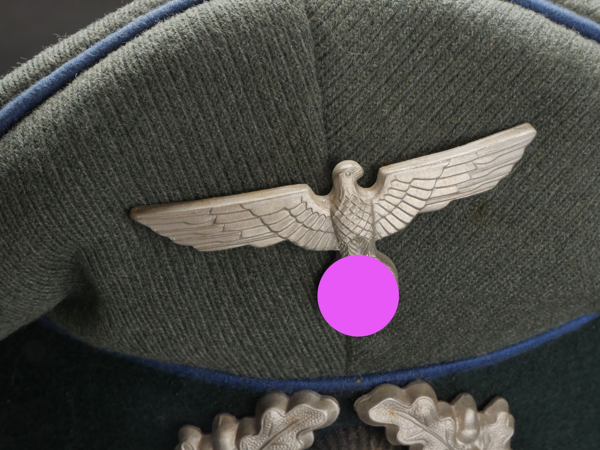 Casquette officier medecin. German officer cap - Image 2 of 5