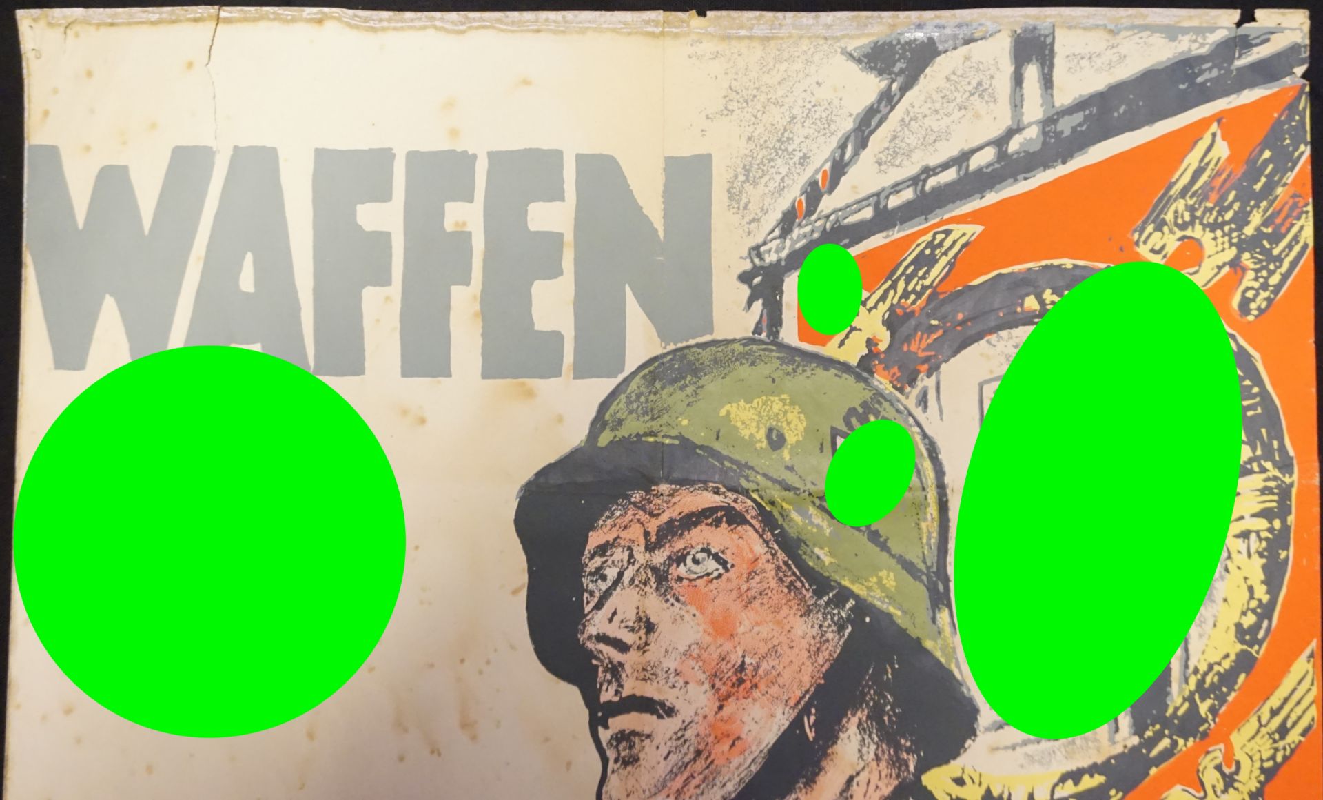 Affiches de la Waffen SS. Waffen SS poster.  - Image 3 of 5