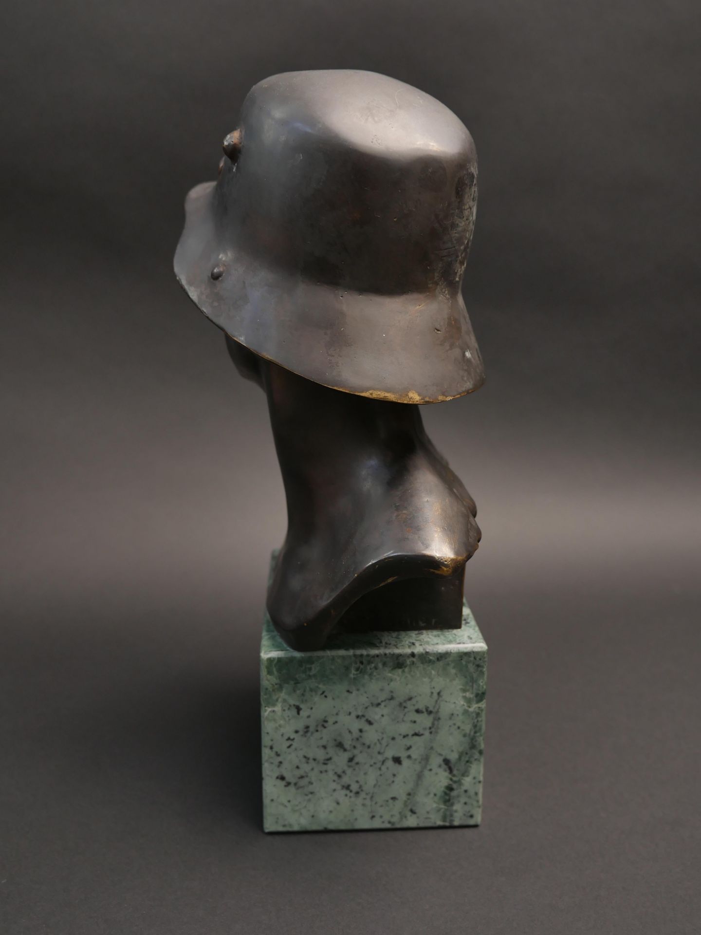 Buste de soldat allemand. German soldier bust. - Bild 2 aus 5