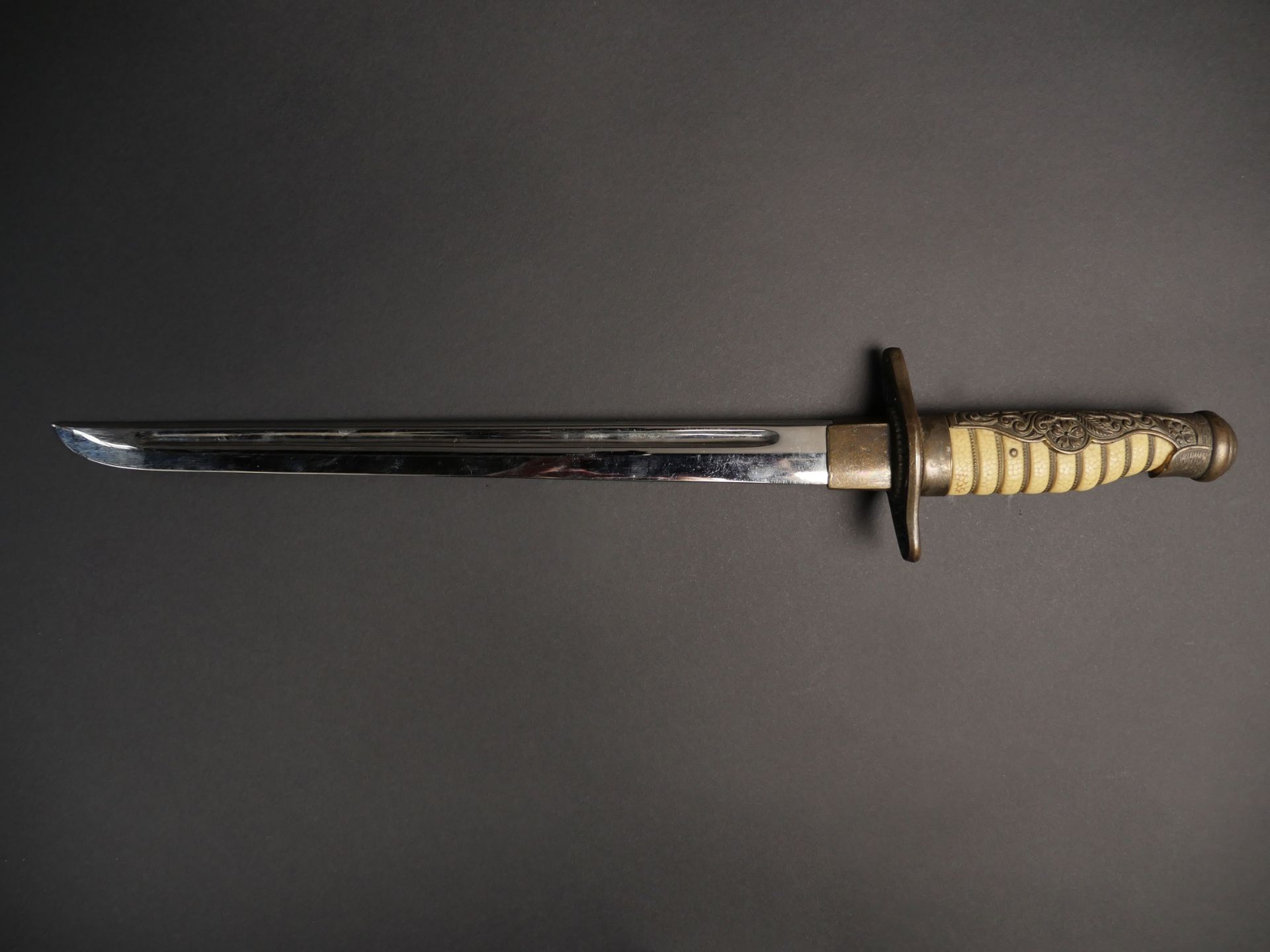 Dague Marine japonaise. Japanese Navy dagger.  - Image 2 of 5