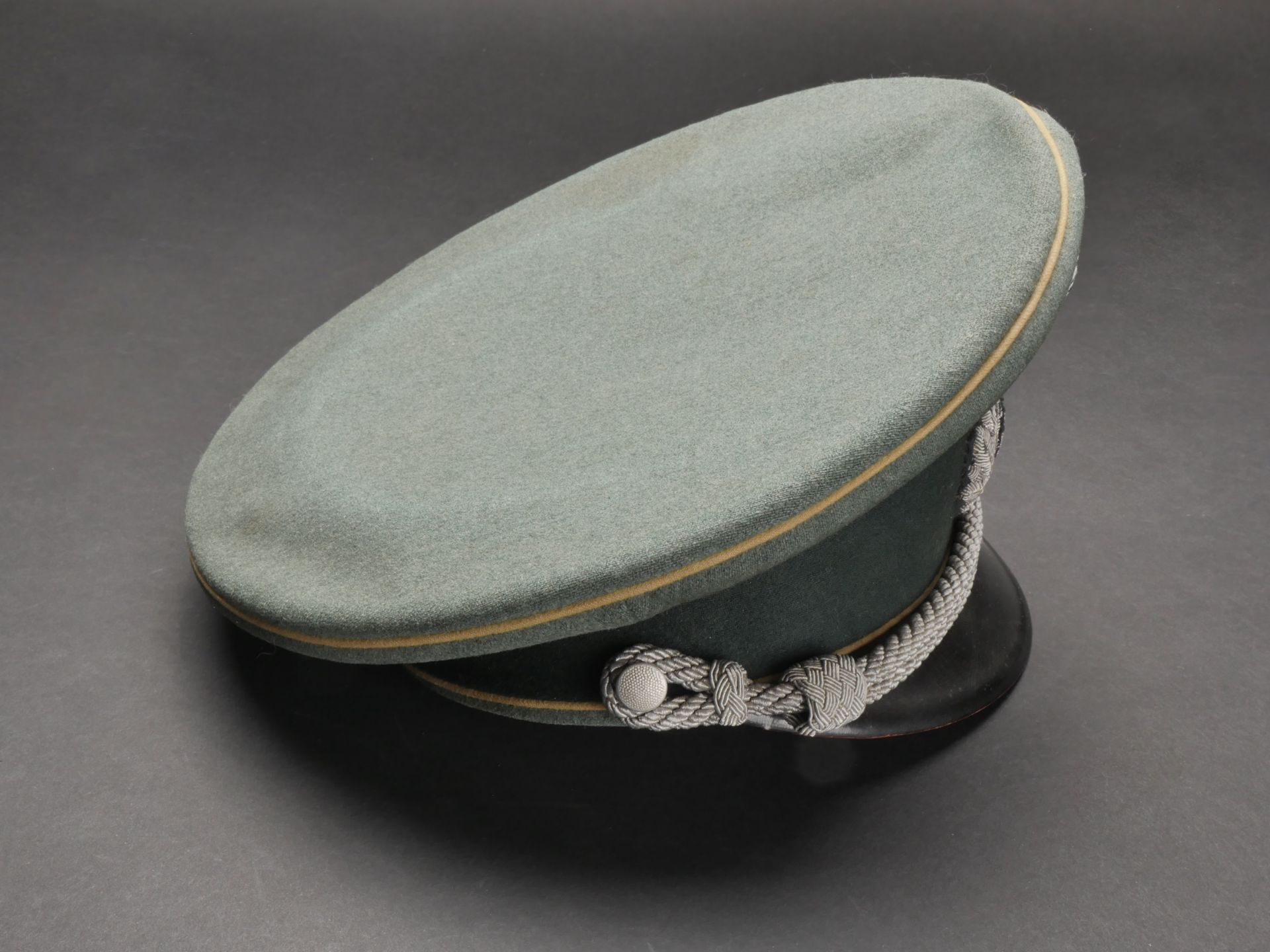 Casquette d officier transmission. German officer cap.  - Image 2 of 5