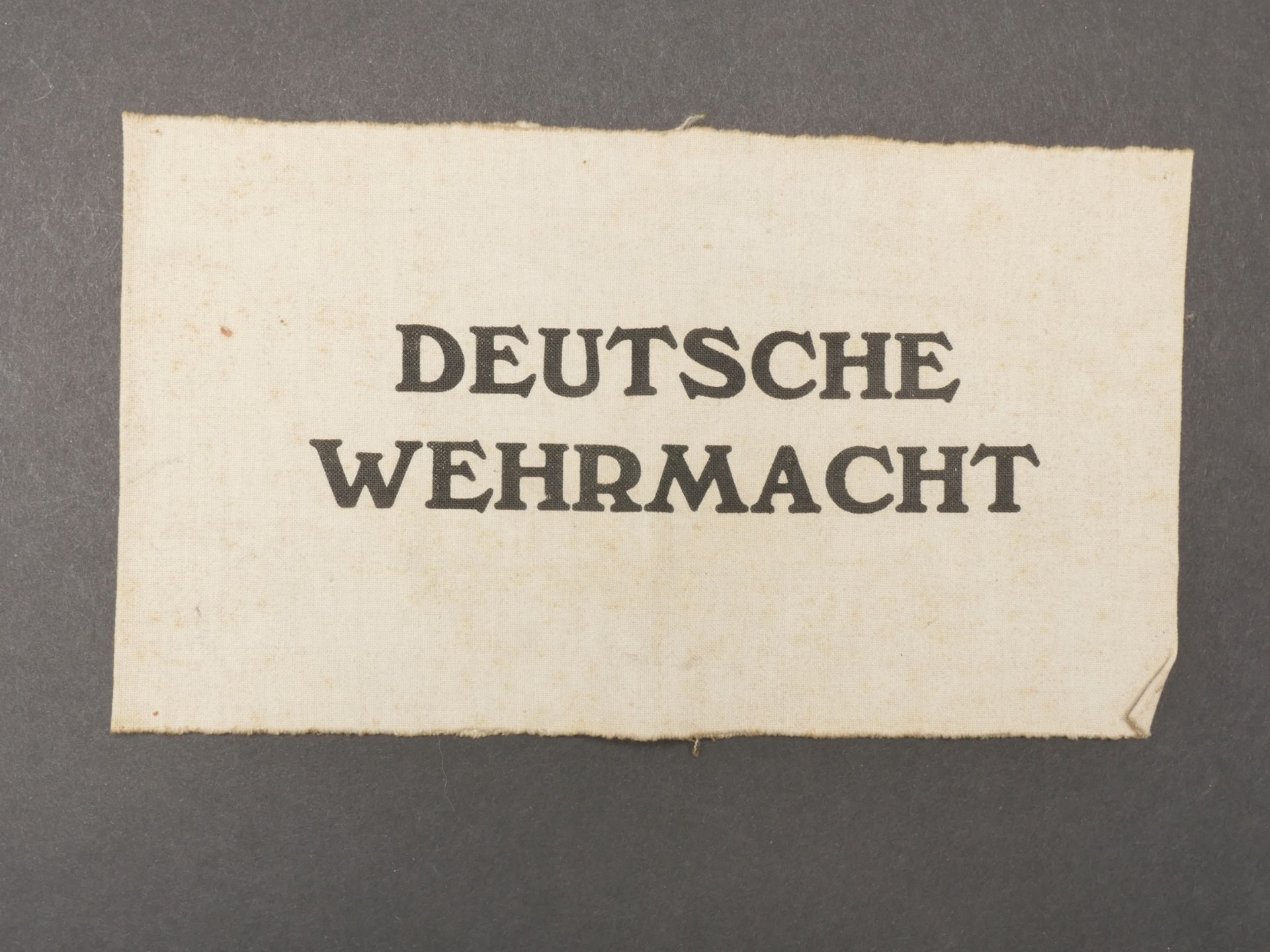 Brassard Deutsche Wehrmacht. Deutsche Wehrmacht armband.  - Bild 2 aus 5