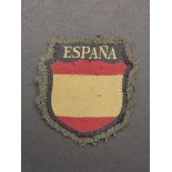 Insigne de volontaire espagnol. Spanish volunteer badge.