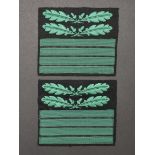 Grade de manche SS Oberfuhrer.SS Oberfuhrer rank.