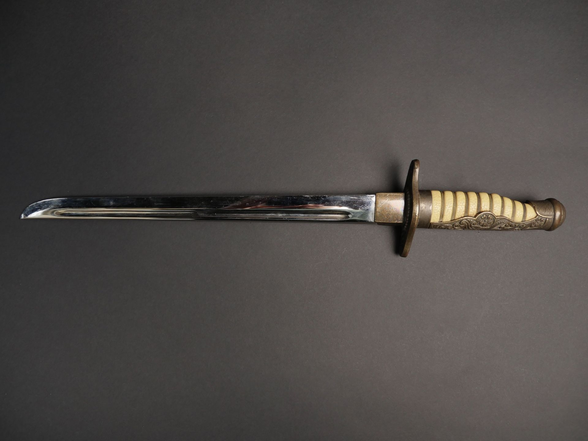 Dague Marine japonaise. Japanese Navy dagger.  - Image 3 of 5
