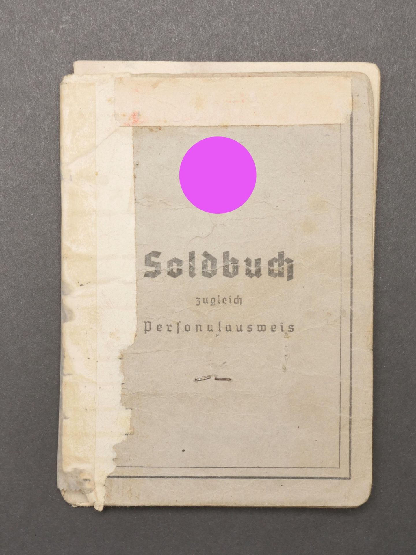 Soldbuch SS. SS Soldbuch