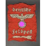 Drapeau Feldpost. Feldpost flag.