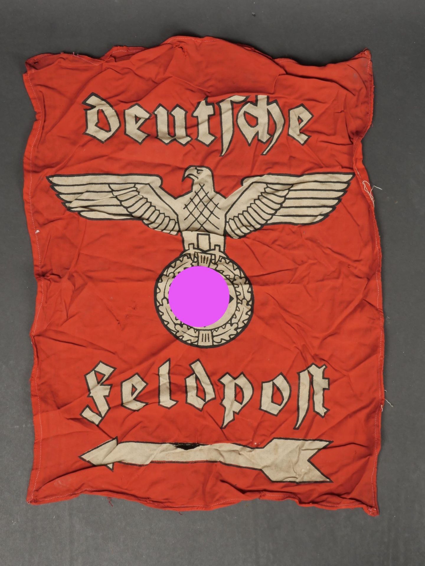 Drapeau Feldpost. Feldpost flag.