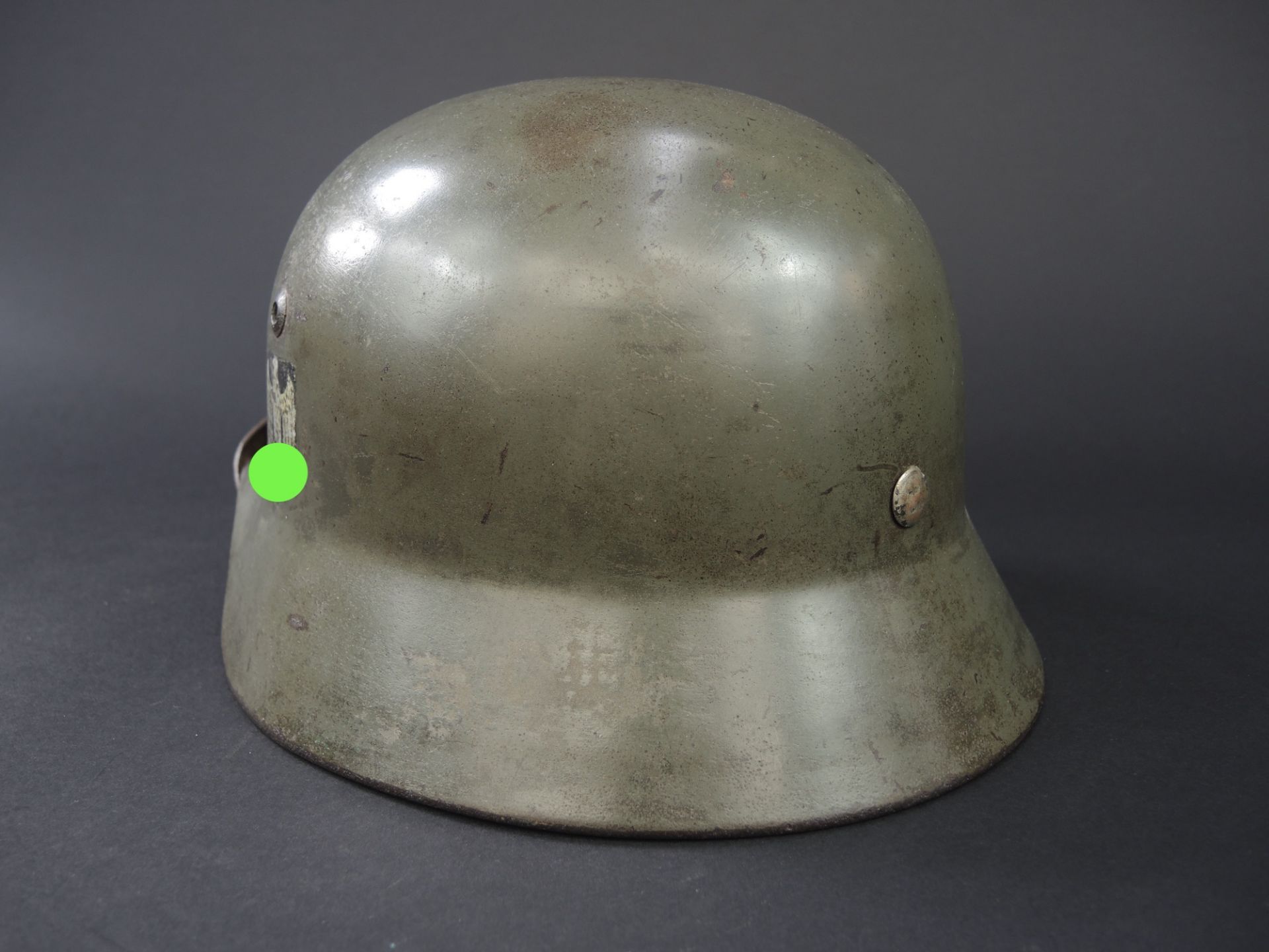 Casque de la Heer. German helmet.  - Image 2 of 5