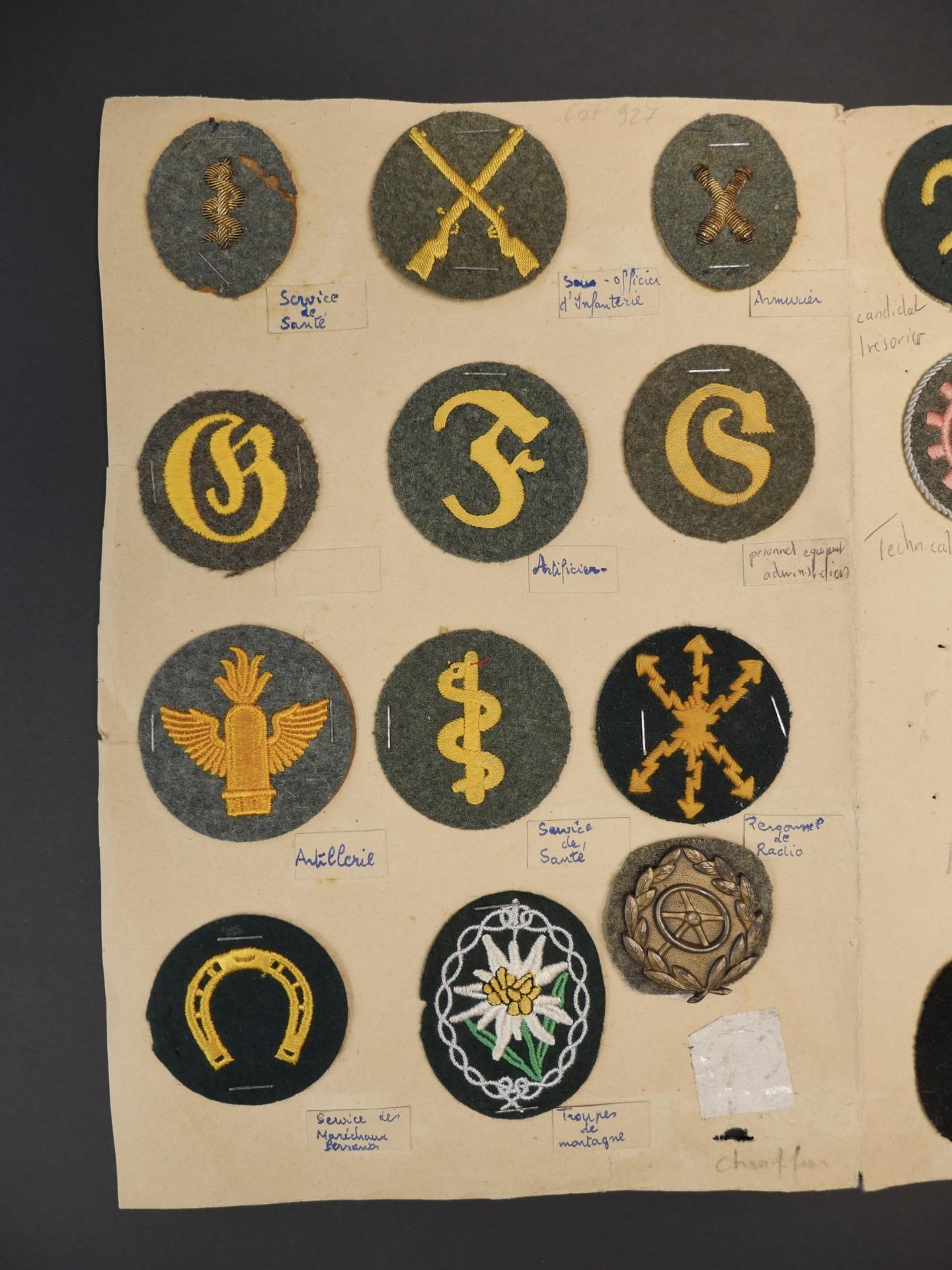 Insignes specialite Heer. Heer specialty badges.  - Image 3 of 3