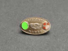 Insigne du Nasjonal Samling. Insignia of the National Assembly.