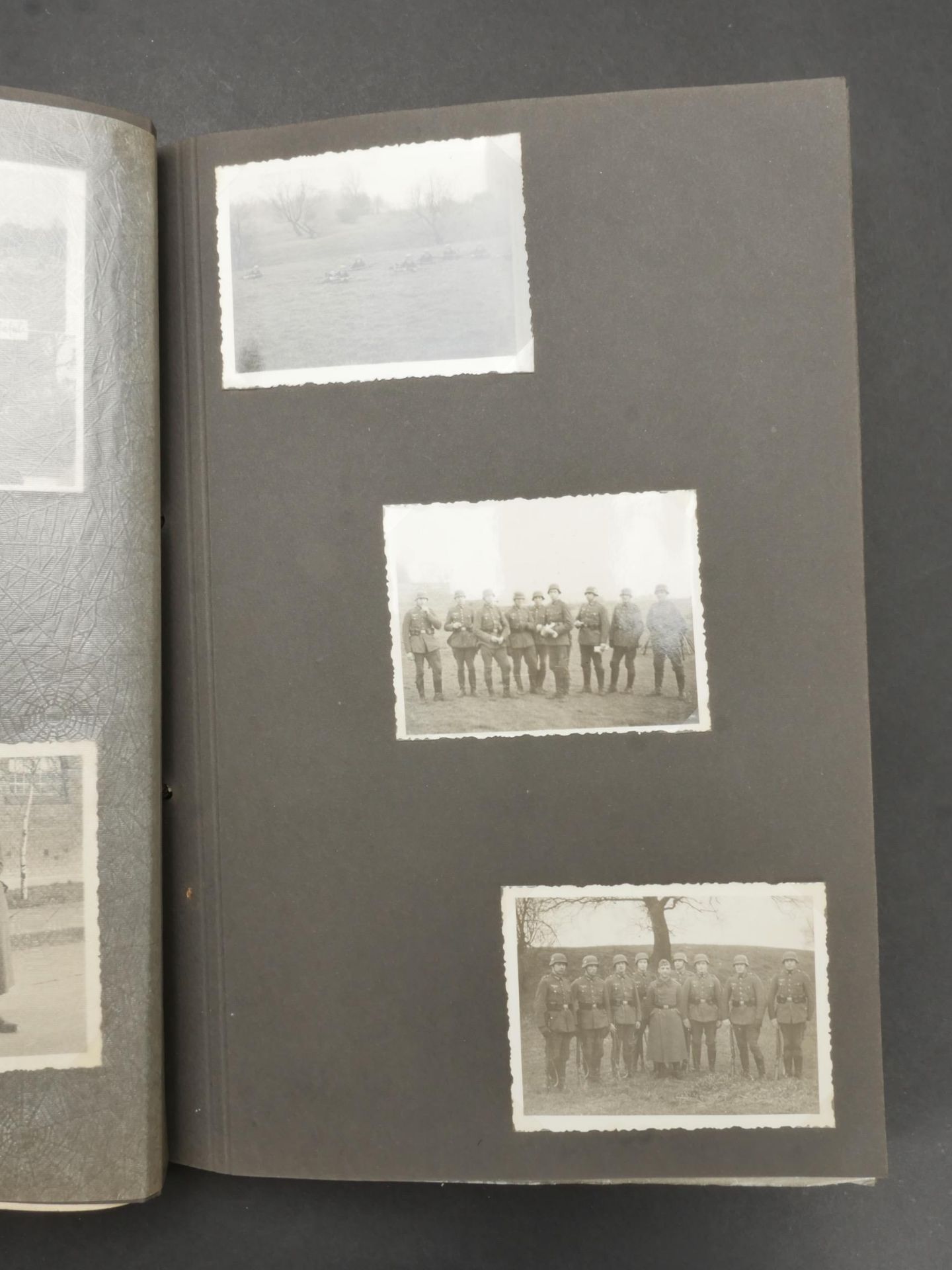 Album photo infanterie. Infantry photo album.