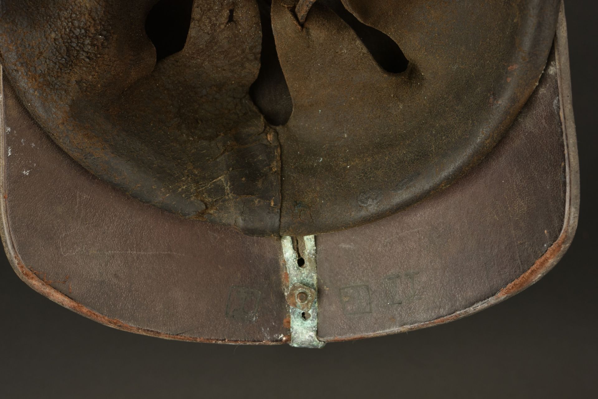 Casque a pointe 1871 du JR130 de Metz. - Image 2 of 5